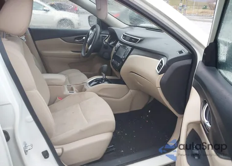 2016 Nissan Rogue Sv z USA, uszkodzony, nr VIN KNMAT2MV8GP709287